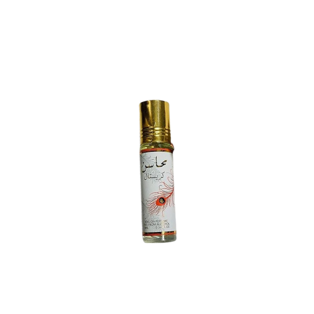 Mahasin Crystal  Lattafa Roll On Oil Perfume 10 ml