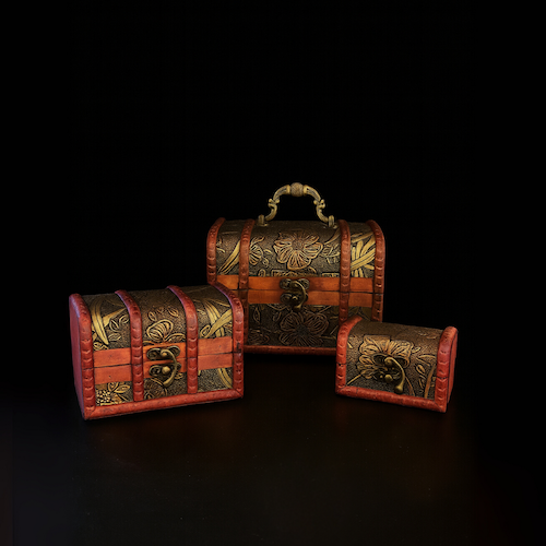 Wooden Box Medium Set - 3 pcs