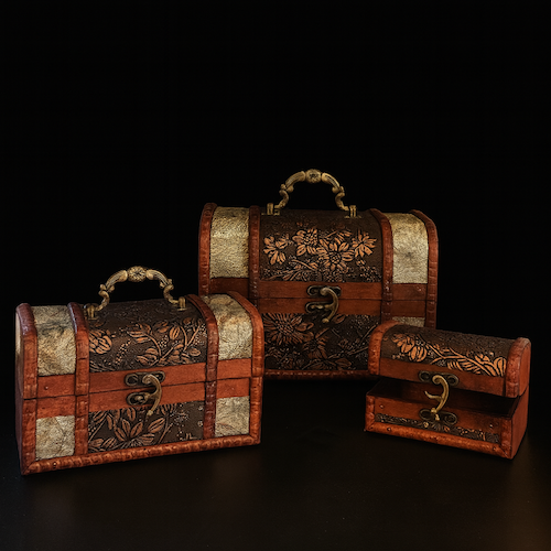 Wooden Box Big Set - 3 pcs